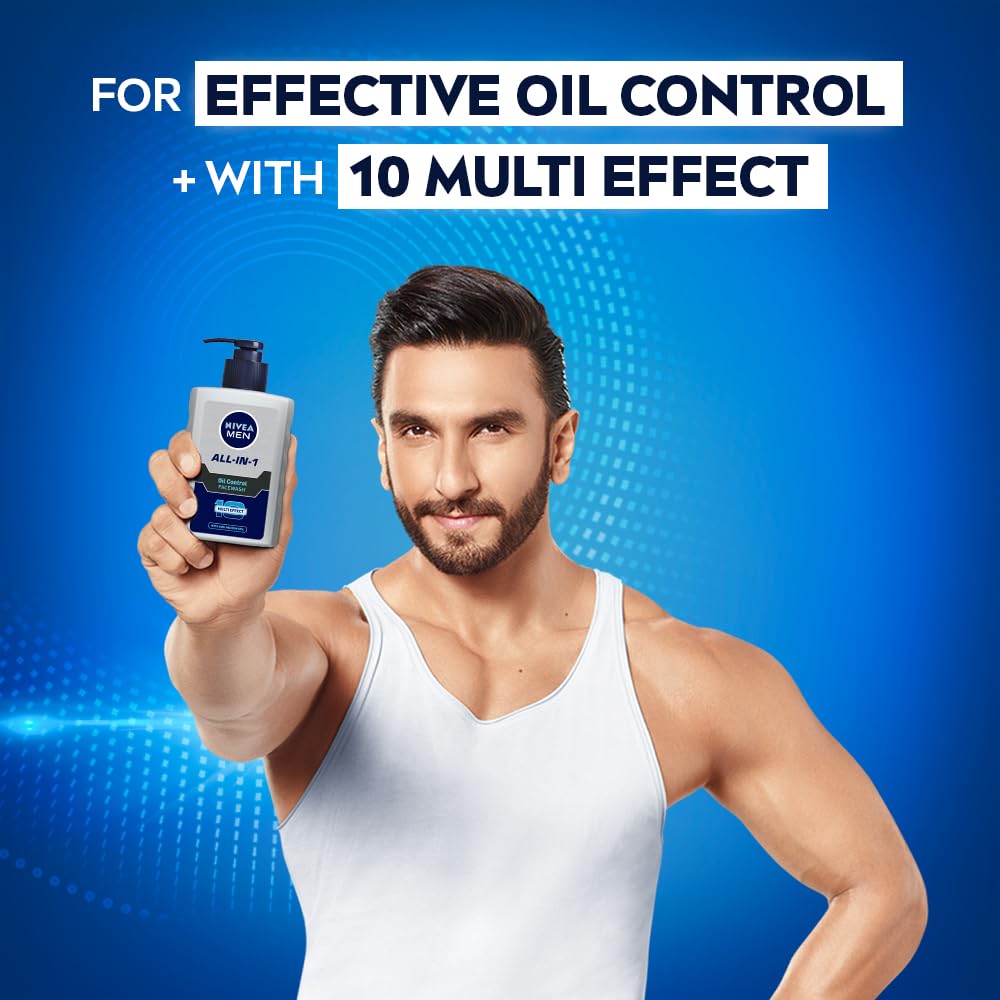 Nivea Men All-In-1 Oil Control Face Wash - 150 ml