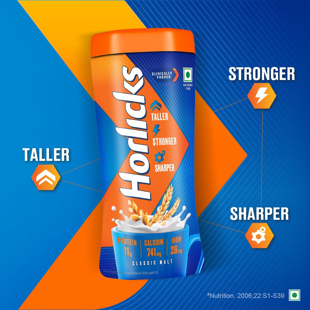Horlicks Nutrition Drink Jar - 1 kg