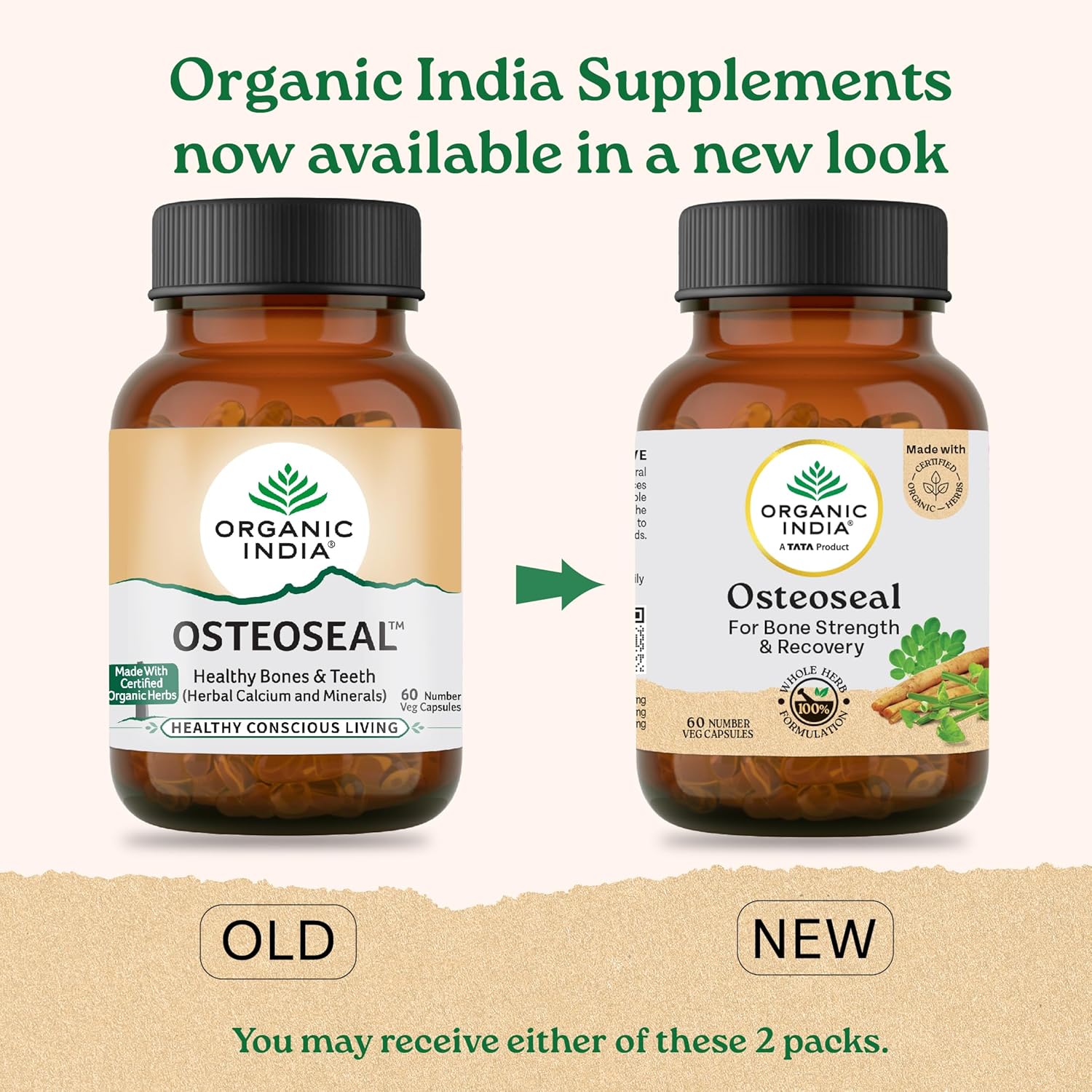 Organic India Osteoseal Veg | 60 Capsule