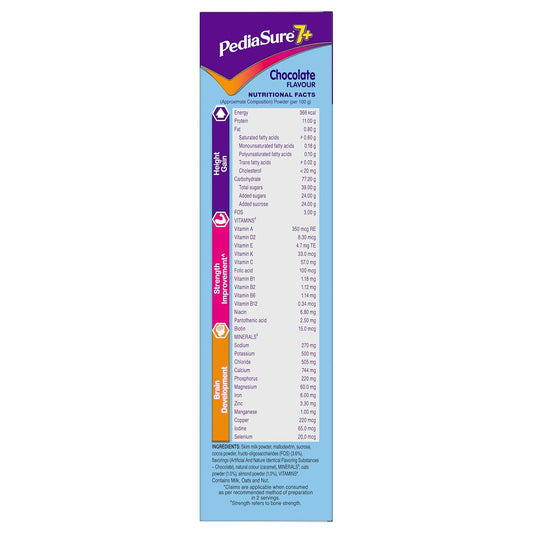 PediaSure 7+ Specialized Nutrition Drink Chocolate Powder 400gm