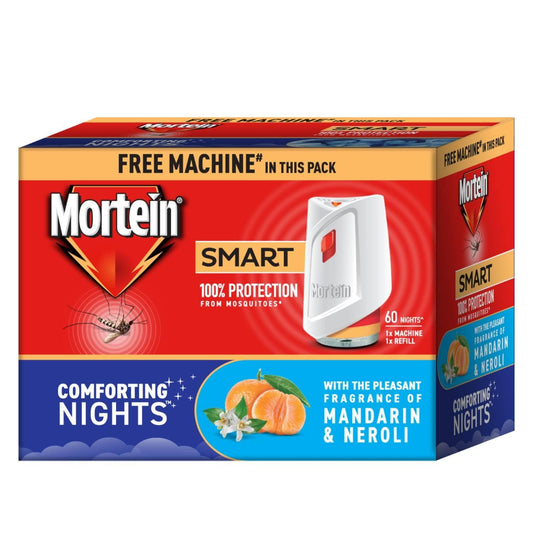 Mortein Insta5 Combo Machine with Refill, 45 ml