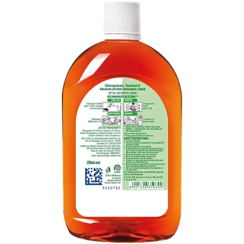 Dettol Antiseptic Liquid, 250 ml
