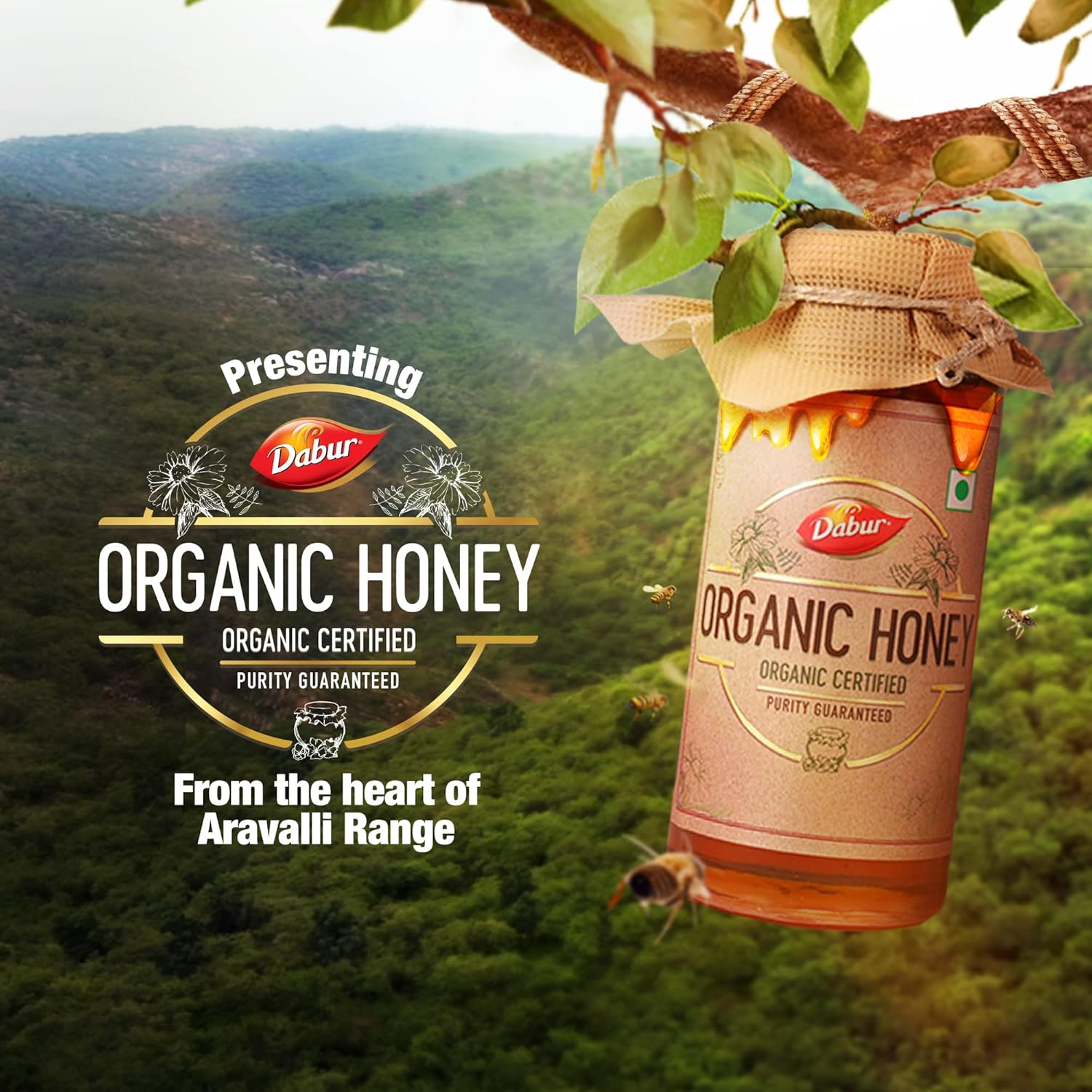 Dabur Organic Honey - 300 gm