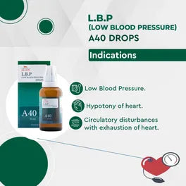 Allen A40 Low Blood Pressure (LBP) Drops (30ml)