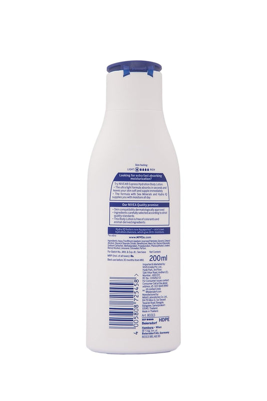 Nivea Body Lotion - Express Hydration - 200 ml