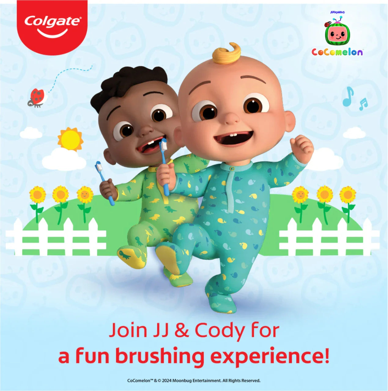 Colgate Kids Cocomelon Tooth paste for 2-5 Years (Strawberry), Cavity Protection Toothpaste (80 g)
