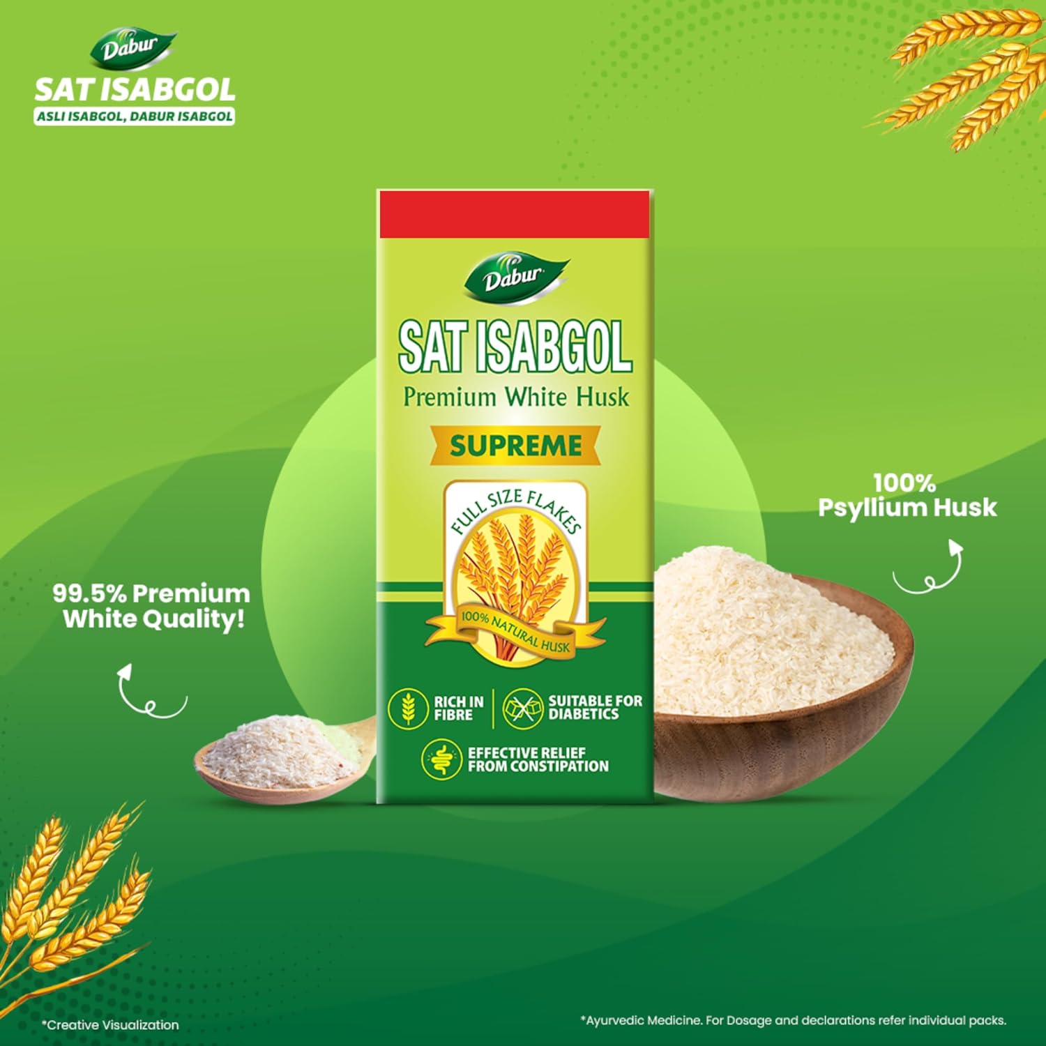 Dabur Sat Isabgol - 180 gm