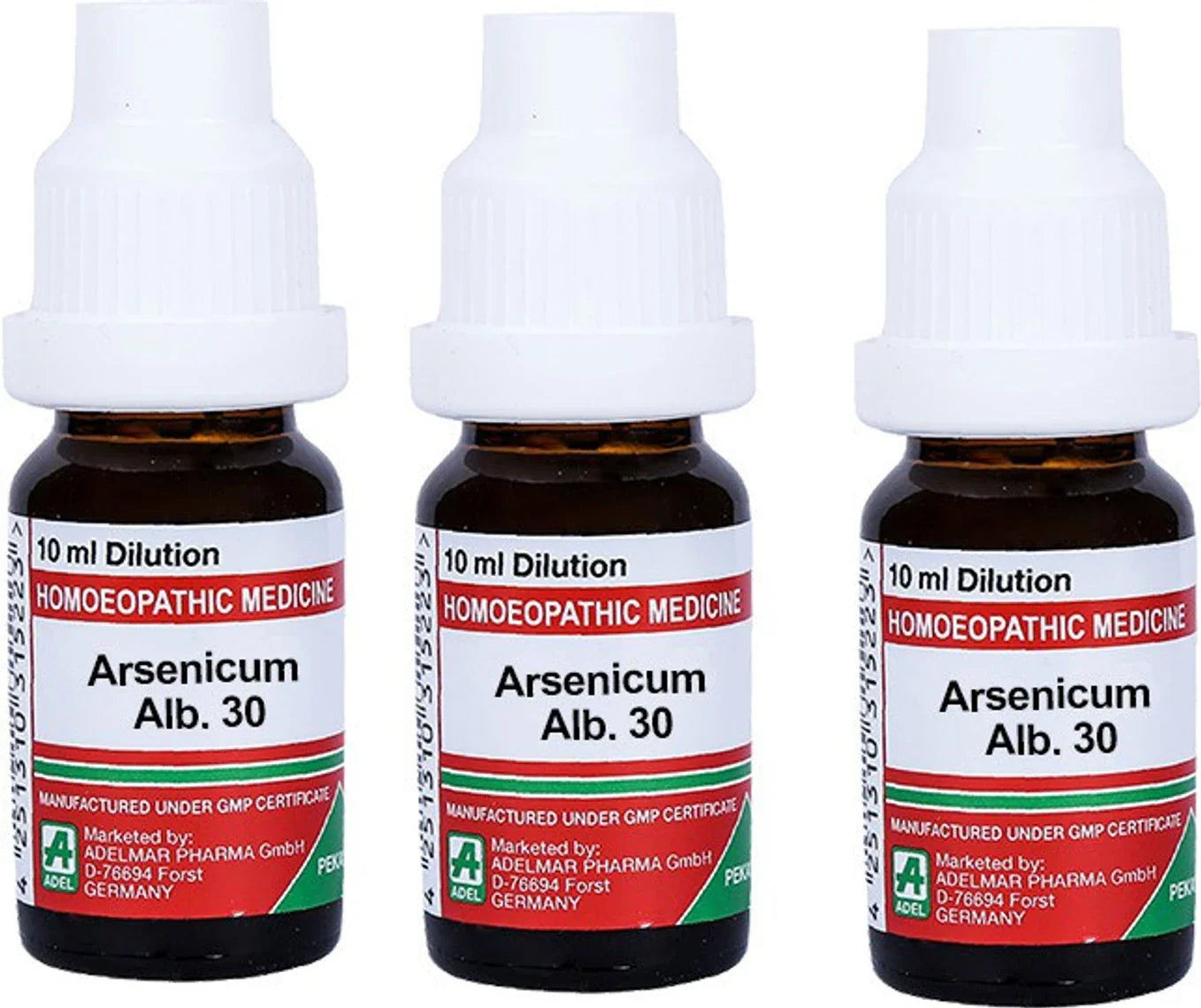 Adel Homeopathy Arsenicum Alb Dilution - 30 CH - 10 ml
