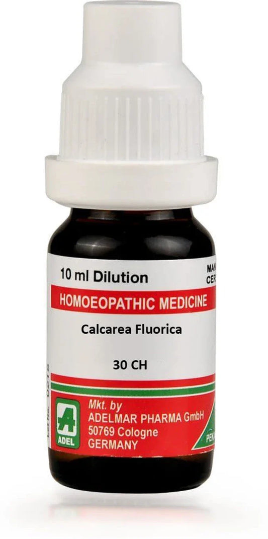 Adel Homeopathy Calcarea Fluorica Dilution - 30 CH - 10 ml