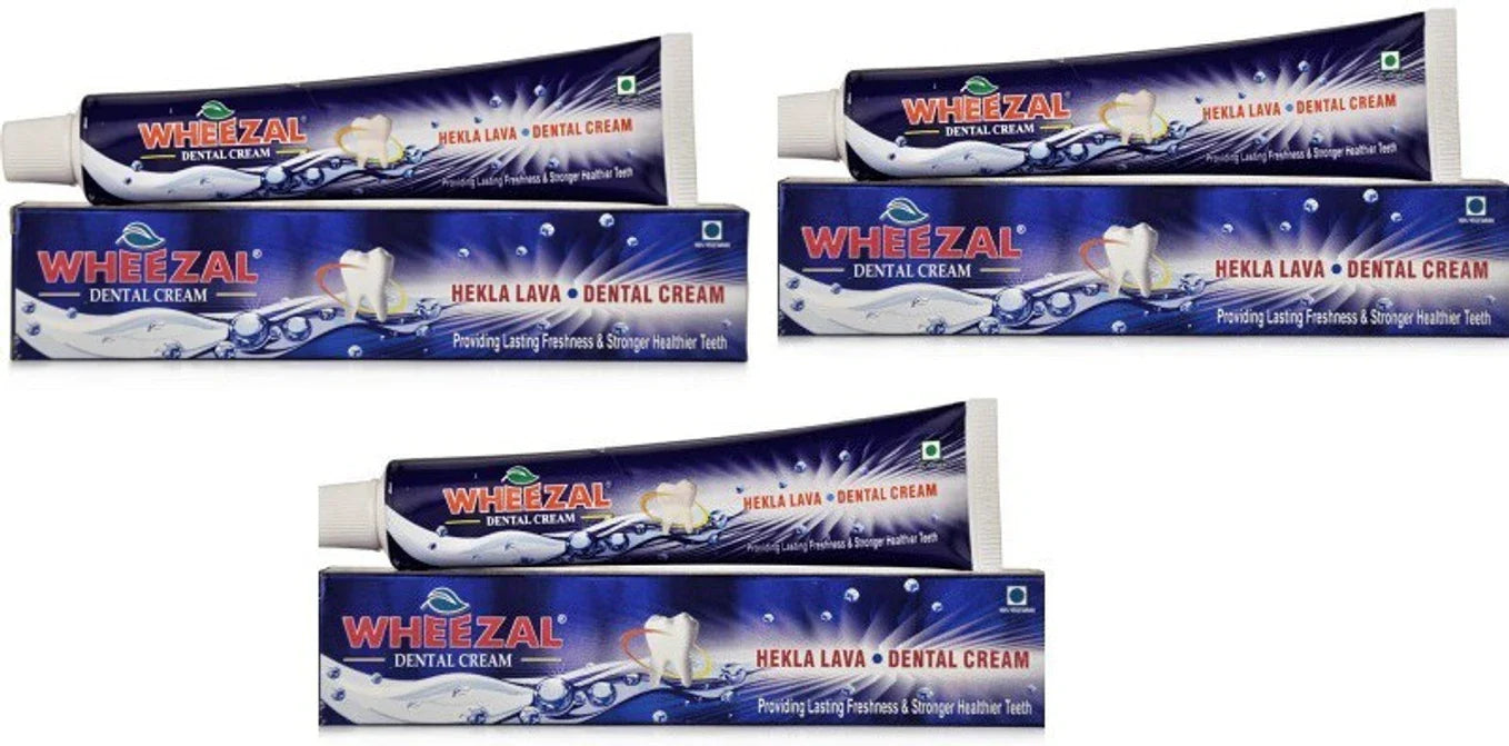 Wheezal Hekla Lava Dental Cream - 100 gm