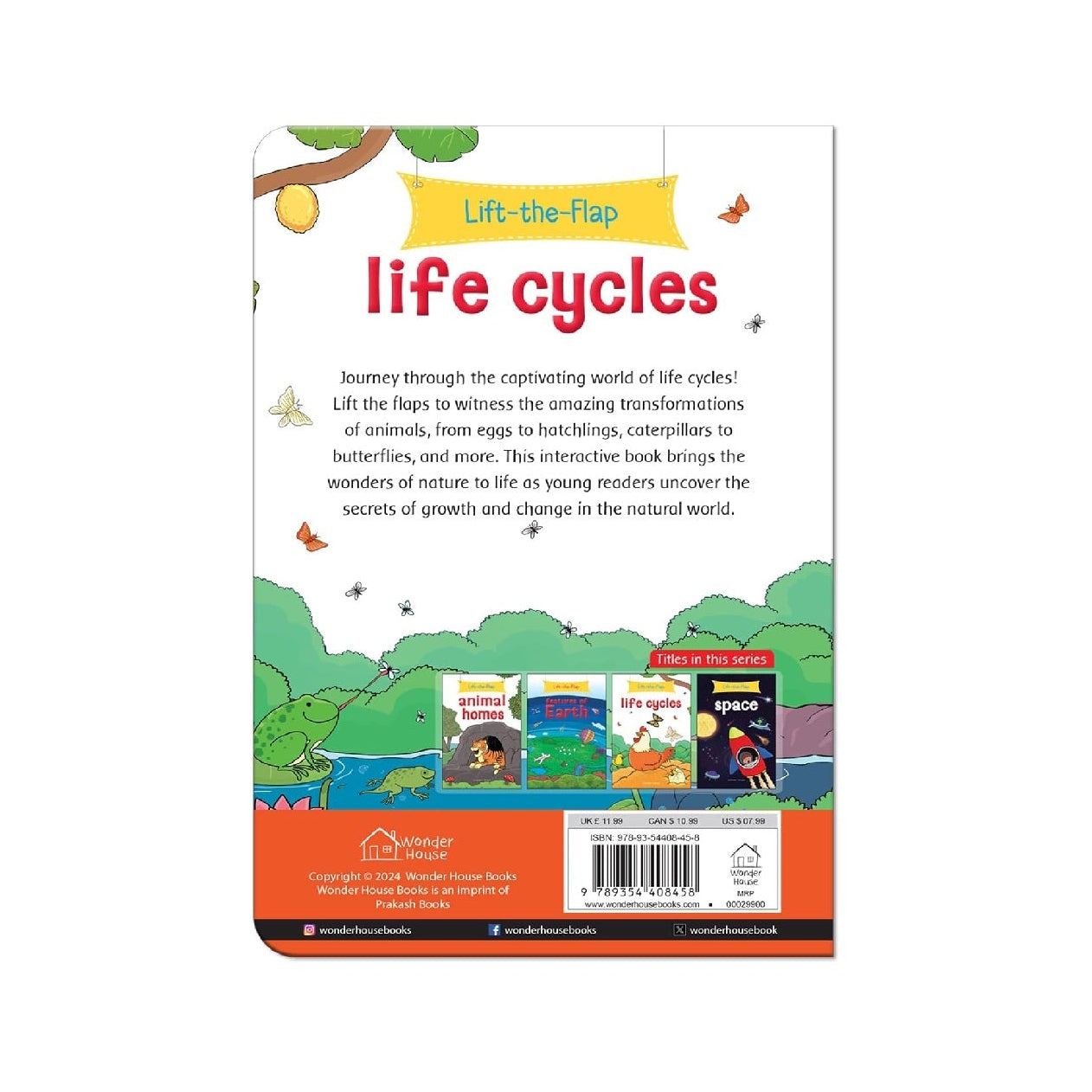 Lift the Flap: Life cycles | Hardcover