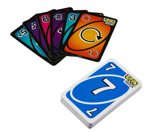 UNO Flip! Card Game – Double-Sided Cards with Dark Mode | Fun Family & Party Game (Ages 7+)