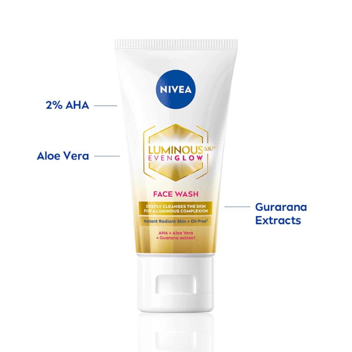 Nivea Luminous Even Glow Face Wash - 50 ml