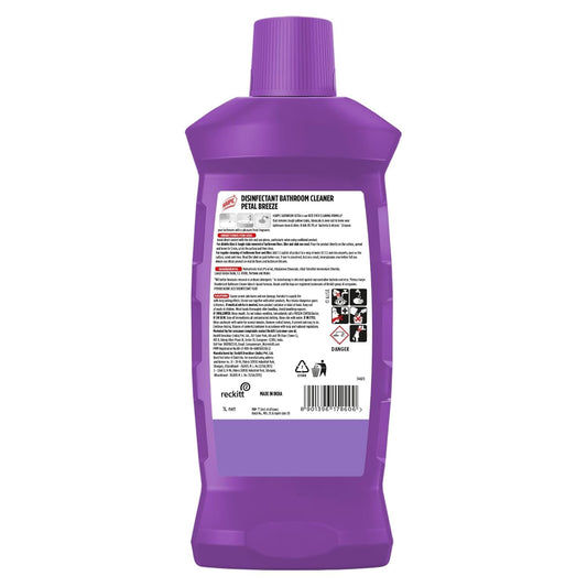 Harpic Bathroom Cleaner Ultra | Petal Breeze | 1L | 10X Tough Stain Remover