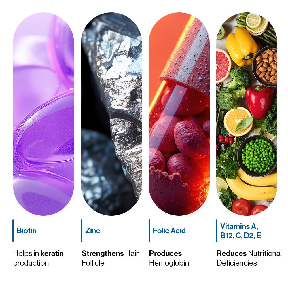 BeBodywise Hair Health Gummies - 30 Gummies