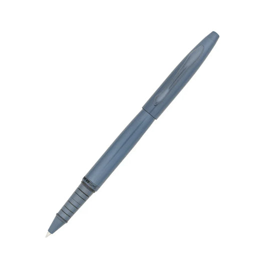 SWISSBRAND Opulent 2524 Matte blue Rollerball Pen with blue trim