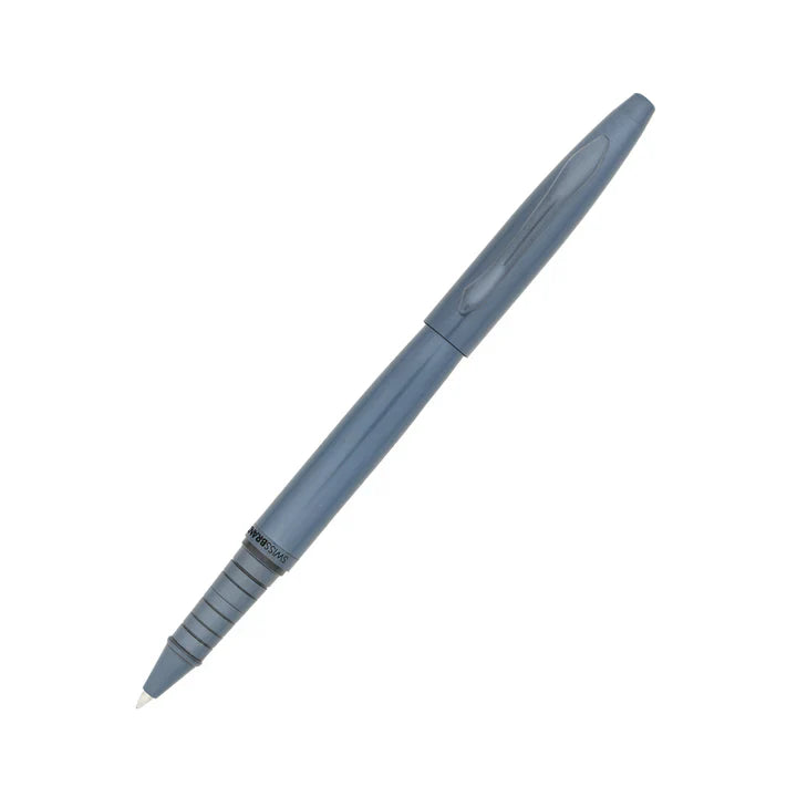 SWISSBRAND Opulent 2524 Matte blue Rollerball Pen with blue trim