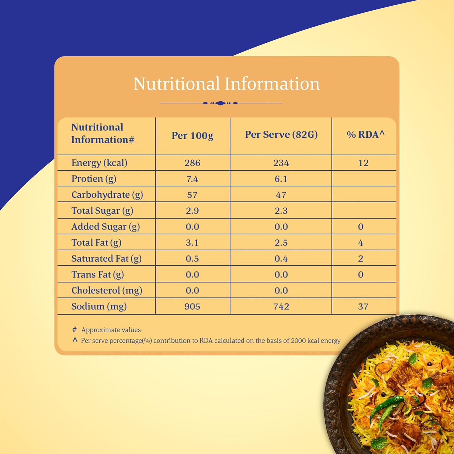 Daawat Biryani Kit Hyderabadi - Authentic Recipe - 334 gm