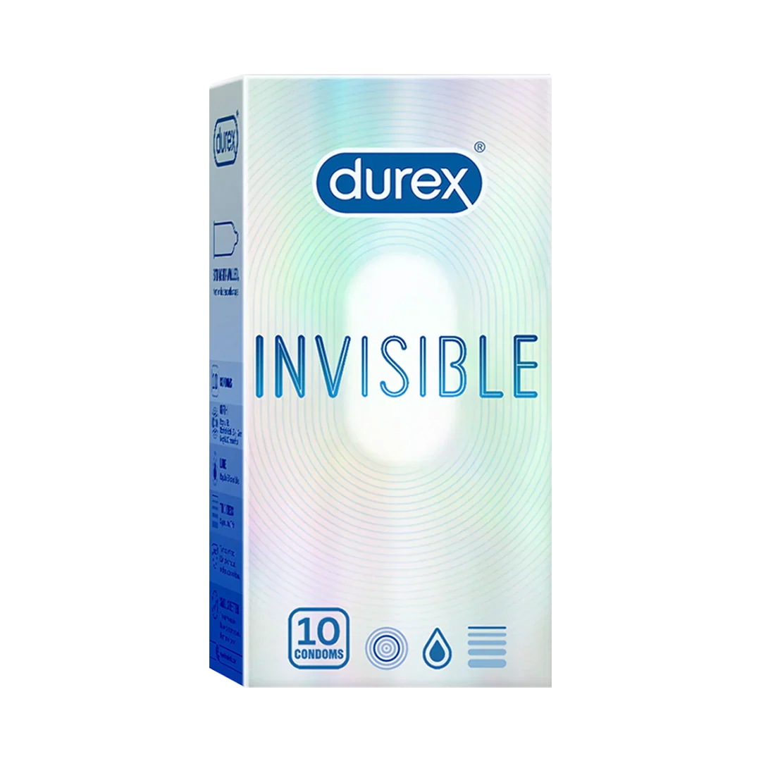 Durex Invisible - 10 Condoms