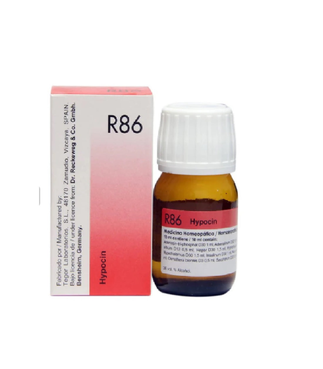 Dr. Reckeweg R86 (Hypocin) Low Blood Sugar Drops - 30 ml