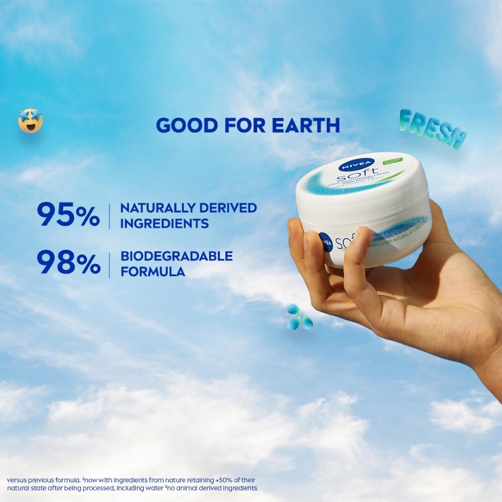 Nivea Soft Light Moisturizer Cream - 50 ml