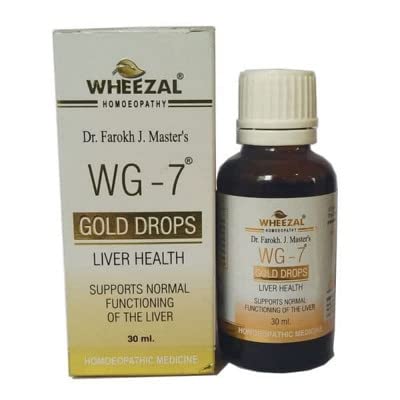 Wheezal Homeopathy WG-7 Gold Drops - 30 ml
