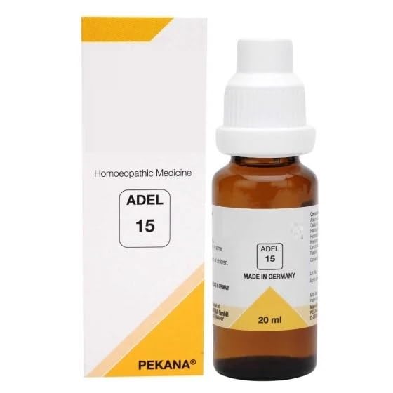 Adel Homeopathy 15 Fluofin Drops - 20 ml