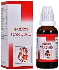 Bakson's Homeopathy Card Aid Drops - 30 ml