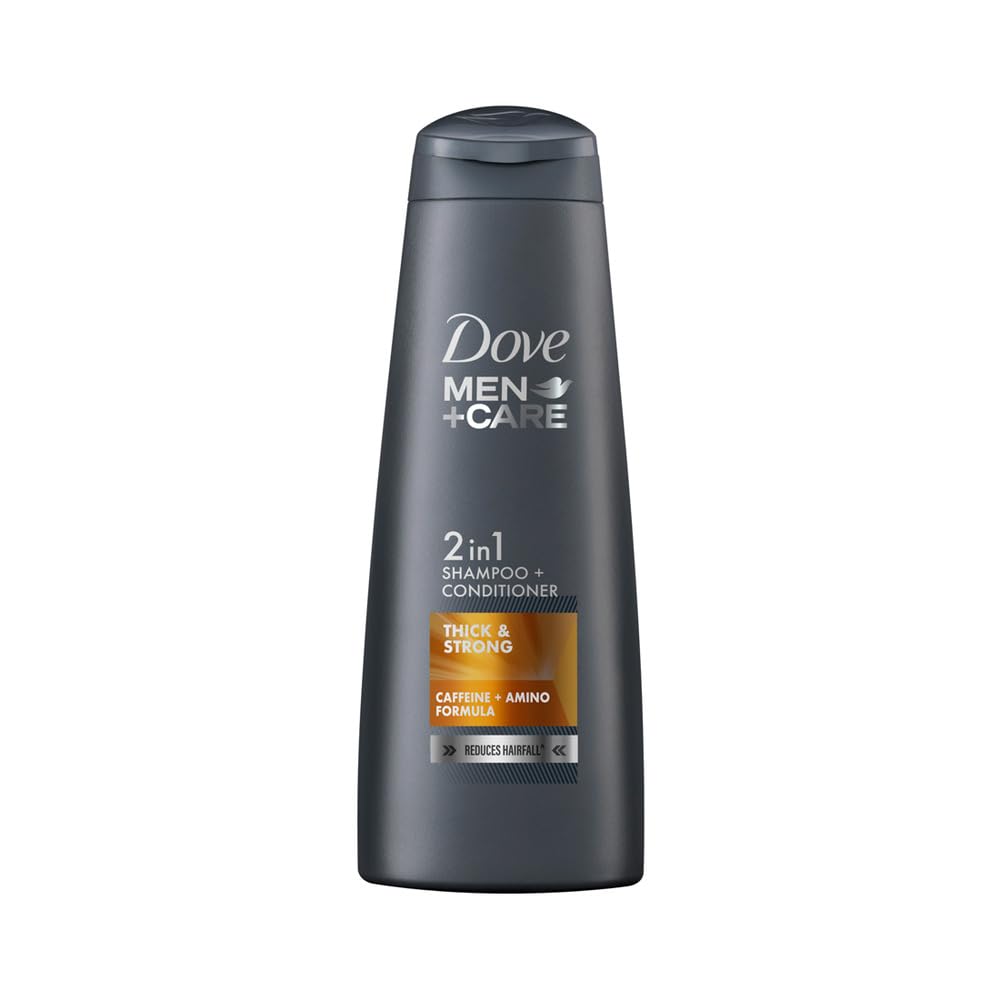 Dove Men + Care Thick & Strong 2 In 1 Shampoo + Conditioner - 180 ml