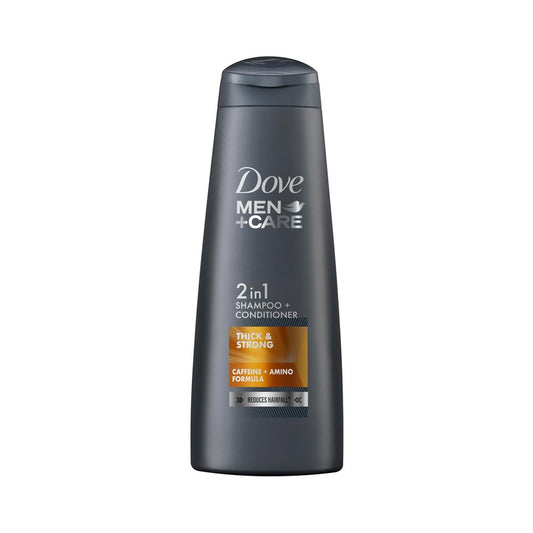 Dove Men + Care Thick & Strong 2 In 1 Shampoo + Conditioner - 180 ml