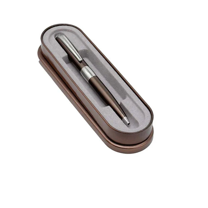 Chrome Coffee Ball Pen