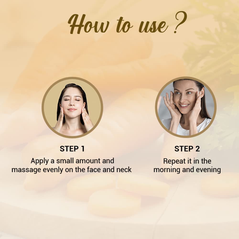 Biotique Bio Carrot Face Cream | SPF 40 UVA/UVB Sunscreen | 50ml
