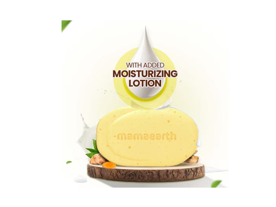 Mamaearth Ubtan Moisturizing Lotion Soap - (4 pcs)