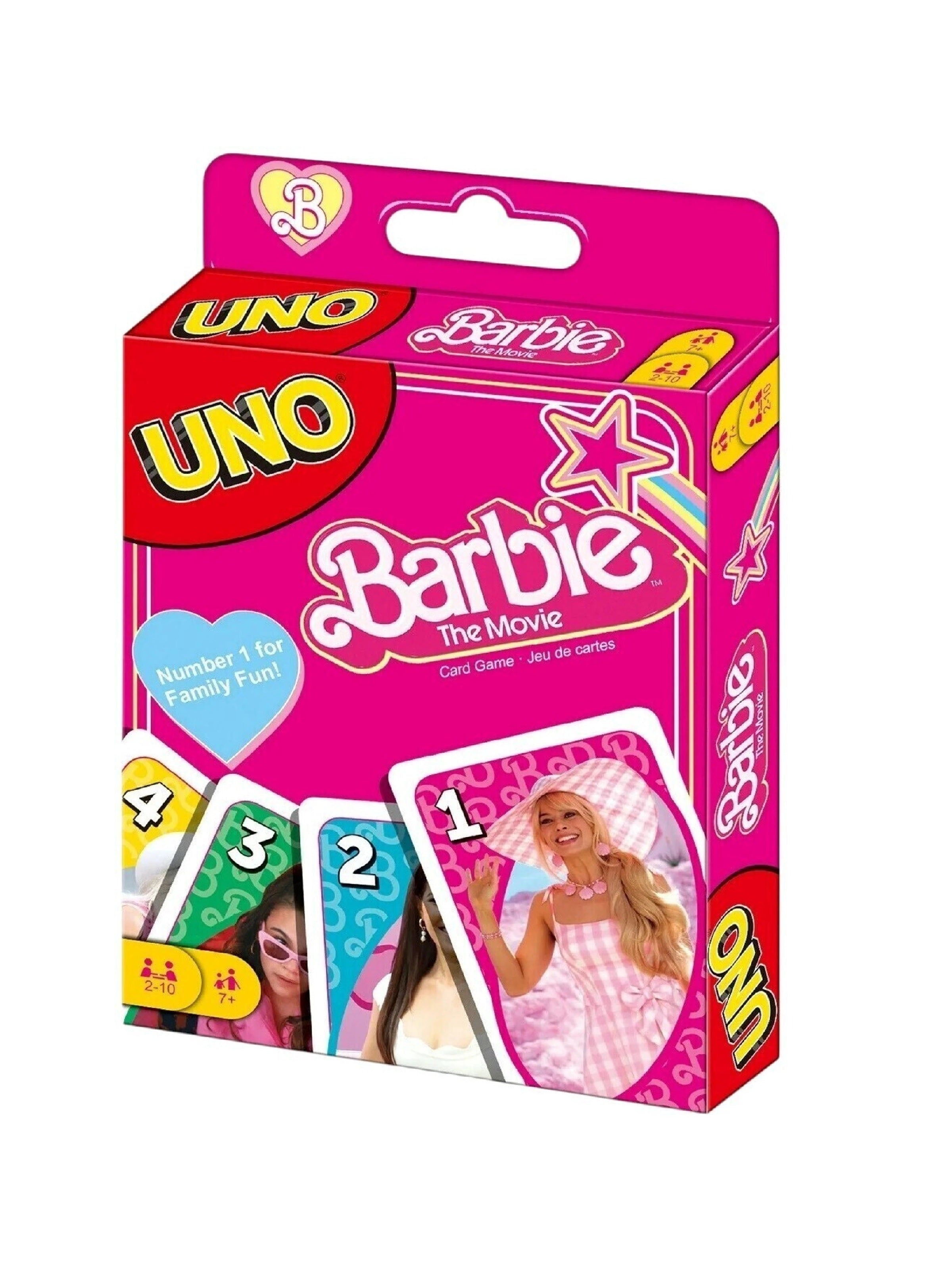 UNO Barbie Card Game Play with Family & Friends