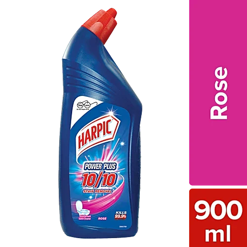 Harpic Power Plus Toilet Cleaner - Rose, 900ml