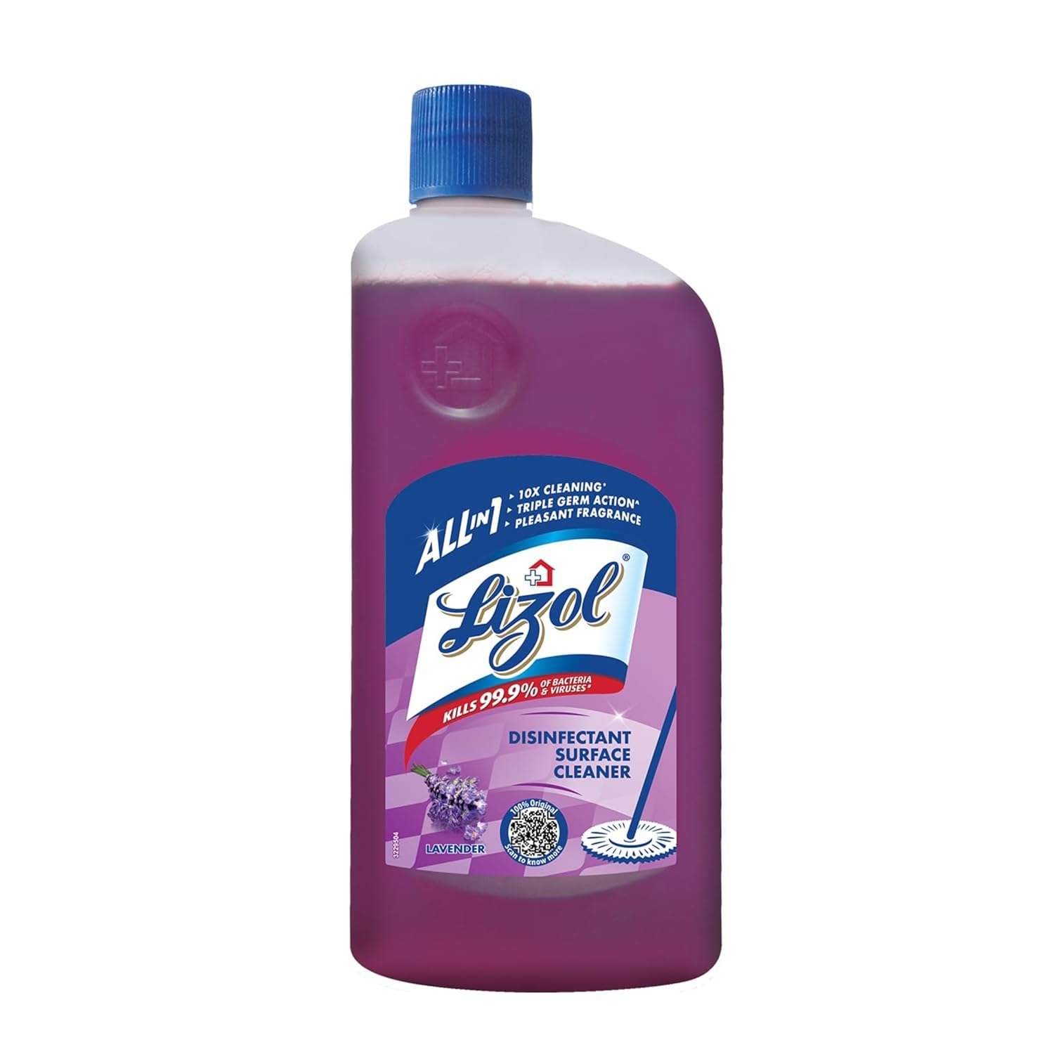 Lizol Disinfectant Surface & Floor Cleaner Liquid, Lavender - 500 ml