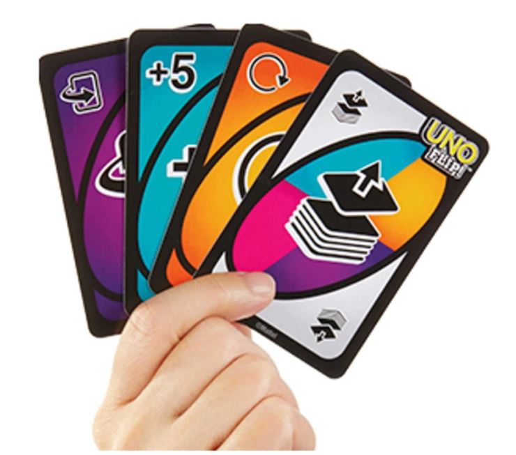 UNO Flip! Card Game – Double-Sided Cards with Dark Mode | Fun Family & Party Game (Ages 7+)