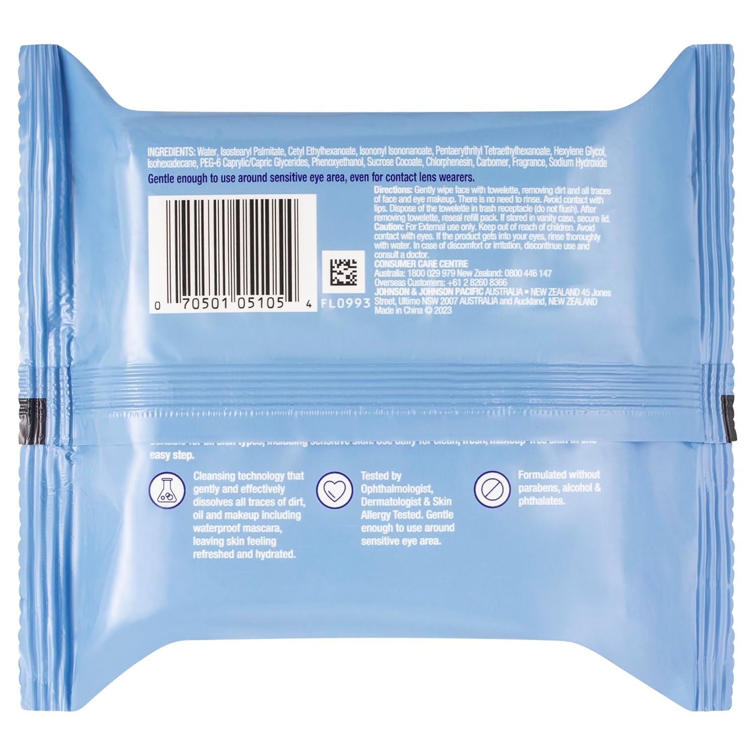 Neutrogena Makeup Remover Towelettes 25 Wipes - 25 Wipes