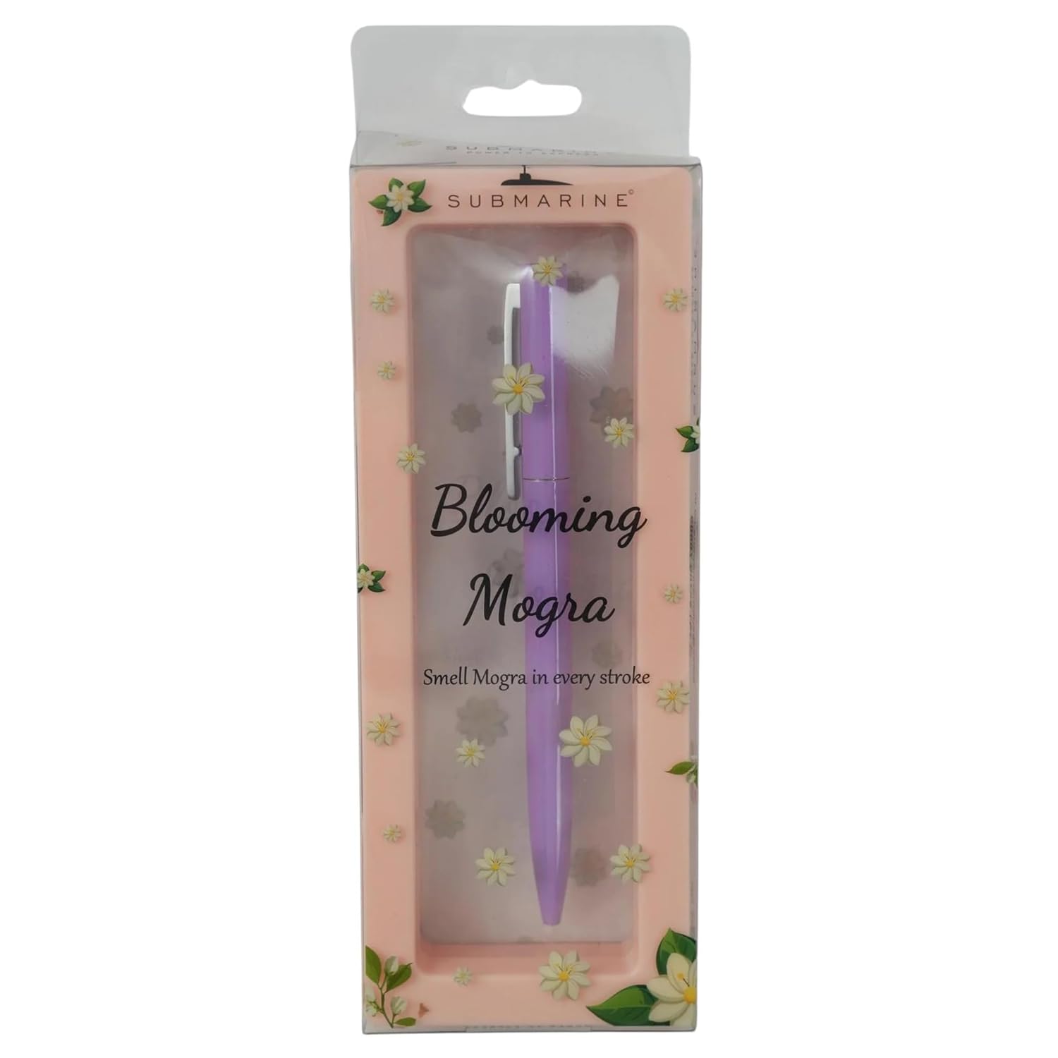 Submarine 2034 Blooming Mogra Luxe Ball Pen, multi colours (pack of 2)