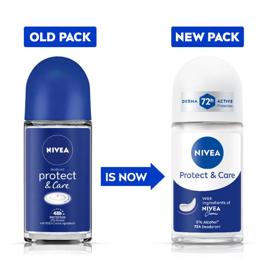 Nivea Protect & Care Roll On - 50 ml