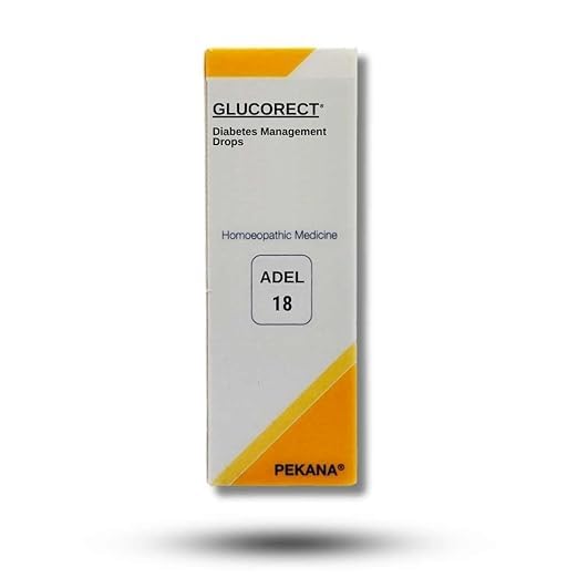 Adel Homeopathy 18 Glucorect Drops - 20 ml