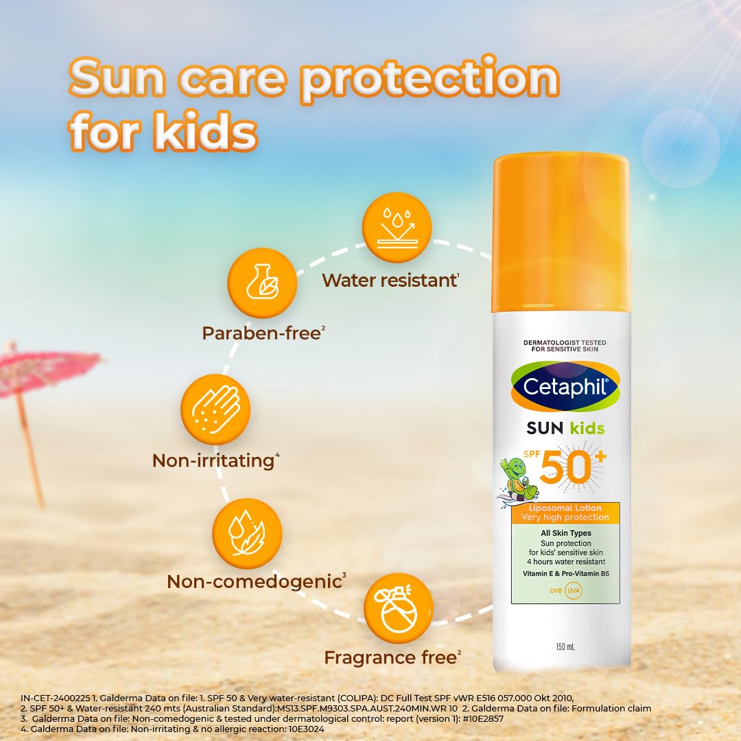 Cetaphil Sun Kids Spf 50+ Lotion - 150 ml