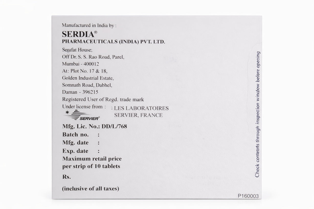 Servier DafLon 500 mg Tablet - 10 3 Strip
