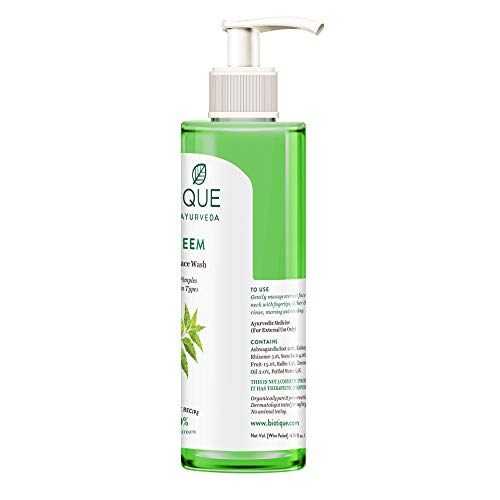 Biotique Fresh Neem Pimple Control Face Wash| Ayurvedic and Organically Pure| 200 ml