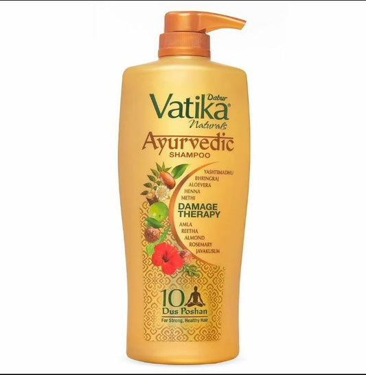 Dabur Vatika Ayurvedic Shampoo - 640 ml