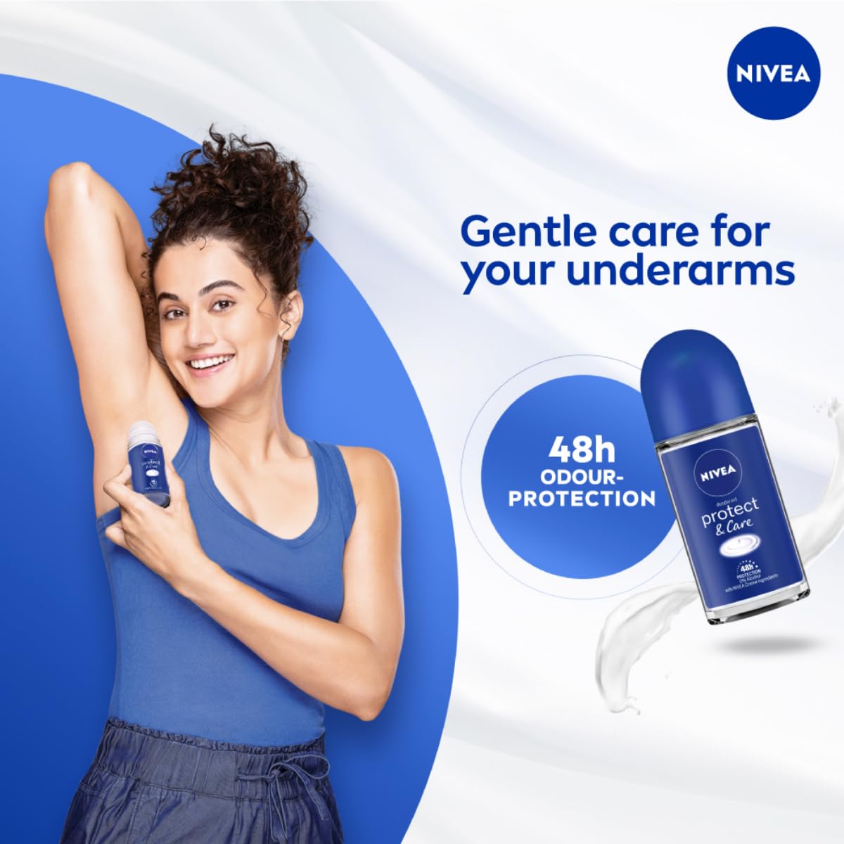 Nivea Protect & Care Roll On - 50 ml