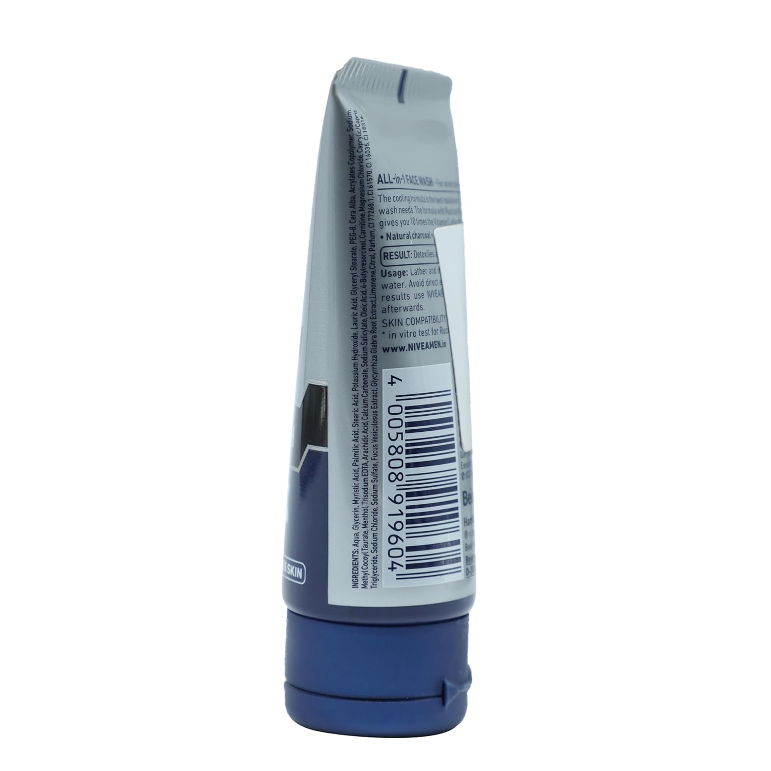 Nivea All in 1 Charcoal Face Wash - 50 gm