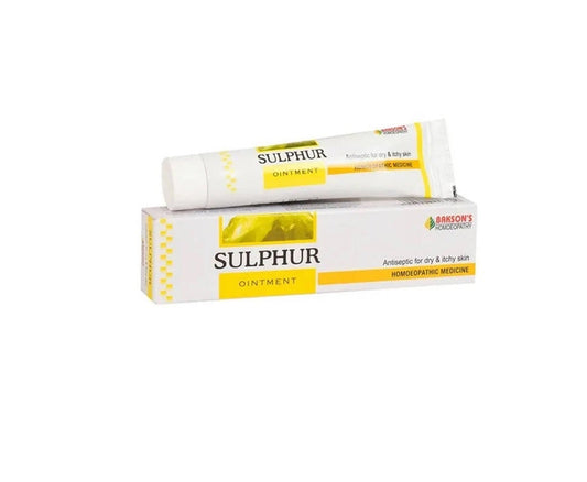 Bakson's Homeopathy Sulphur Ointment - 25 gm