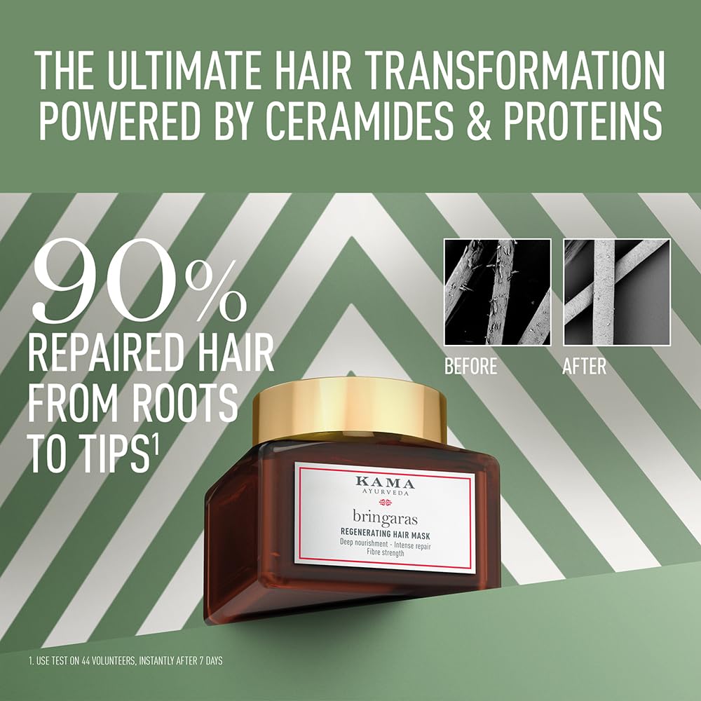 Kama Ayurveda Bringaras Regenerating Hair Mask - 50 ml