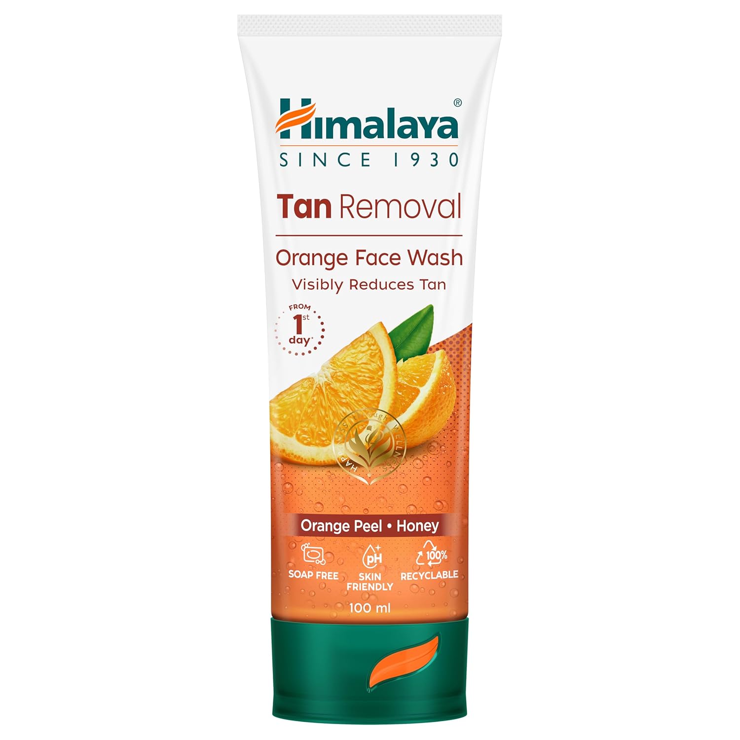 Himalaya Tan Removal Orange Face Wash - 100 ml